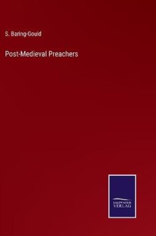 Cover of Post-Medieval Preachers