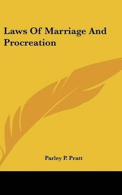 Book cover for Laws of Marriage and Procreation