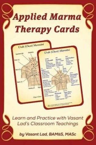 Cover of Applied Marma Therapy Cards