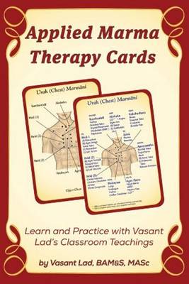 Book cover for Applied Marma Therapy Cards