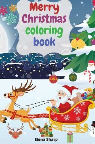 Cover of Merry Christmas coloring book