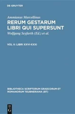 Cover of Libri XXVI-XXXI