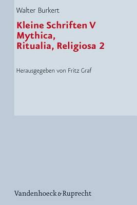 Cover of Kleine Schriften V