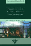 Book cover for Framework for a National Register for Contractors