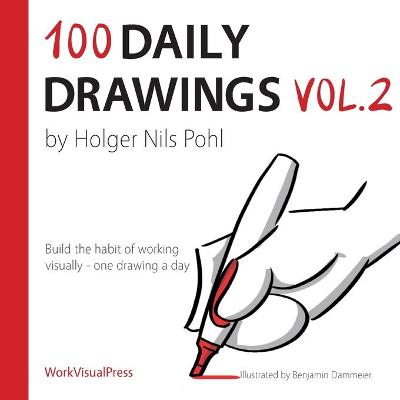 Book cover for 100 Daily Drawings Vol.2