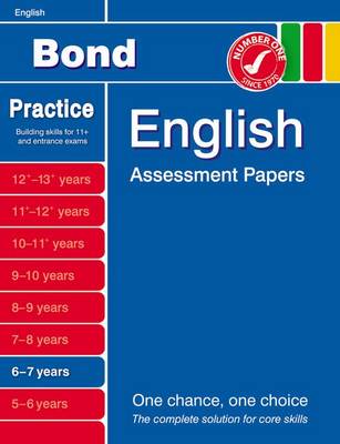 Cover of Bond English Assessment Papers 6-7 Years