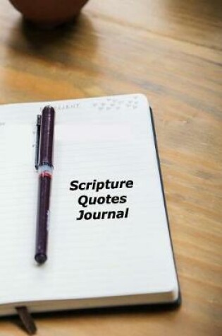 Cover of Scripture Quotes Journal