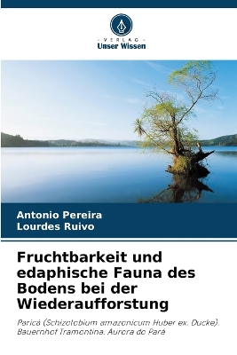 Book cover for Fruchtbarkeit und edaphische Fauna des Bodens bei der Wiederaufforstung