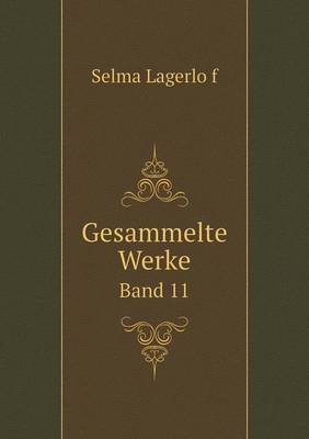 Book cover for Gesammelte Werke Band 11