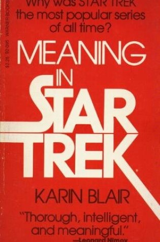 Cover of Meaning in Star Trek