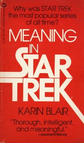 Book cover for Meaning in Star Trek