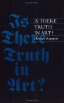 Book cover for Is There Truth in Art?