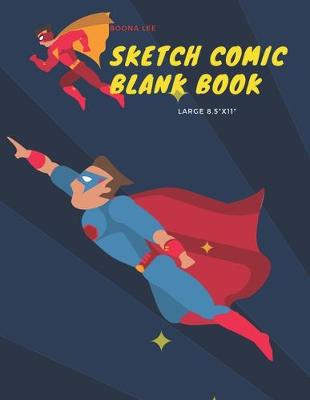 Book cover for Sketch Comic Blank Book