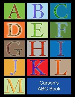 Book cover for Carson's ABC Book