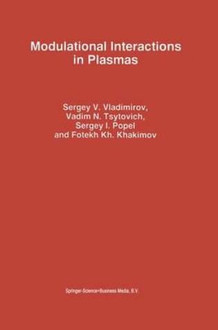 Cover of Modulational Interactions in Plasmas