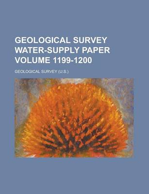 Book cover for Geological Survey Water-Supply Paper Volume 1199-1200