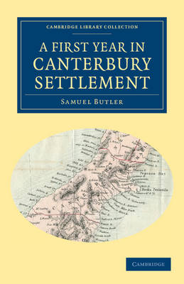 Book cover for A First Year in Canterbury Settlement