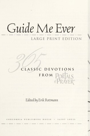 Cover of Guide Me Ever