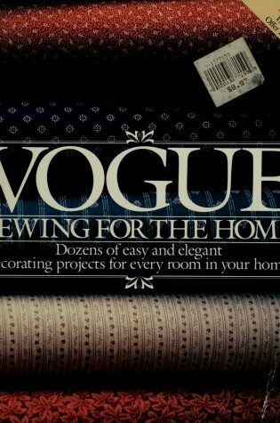 Cover of "Vogue" Sewing for the Home