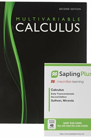 Cover of Calculus: Early Transcendentals, Multivariable & Saplingplus for Calculus (Multi Term Access)