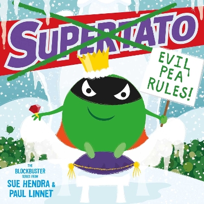 Book cover for Supertato: Evil Pea Rules