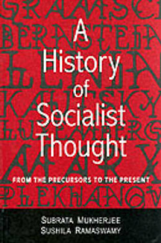 Cover of A History of Socialist Thought