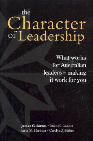 Cover of Character of Leadership