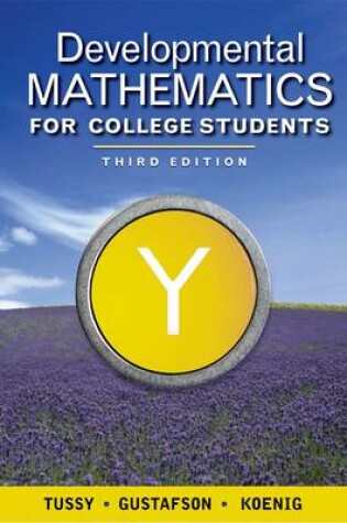 Cover of Cengage Advantage Books: Developmental Mathematics for College Students