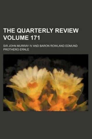 Cover of The Quarterly Review Volume 171