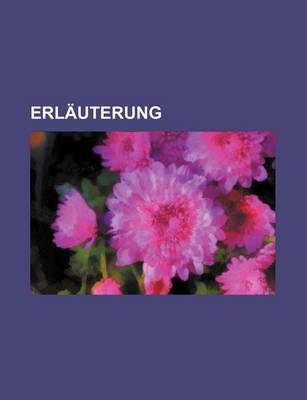 Book cover for Erlauterung