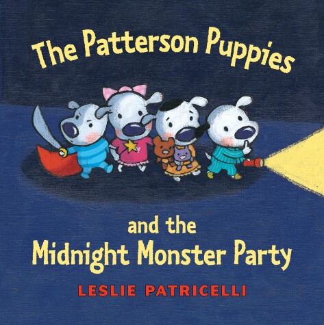 Book cover for The Patterson Puppies and the Midnight Monster Party