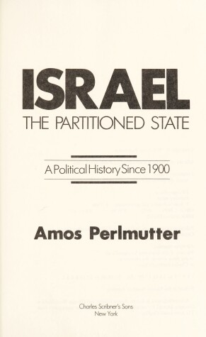 Book cover for Israel