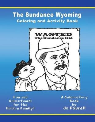 Book cover for The Sundance Wyoming Coloring and Activity Book