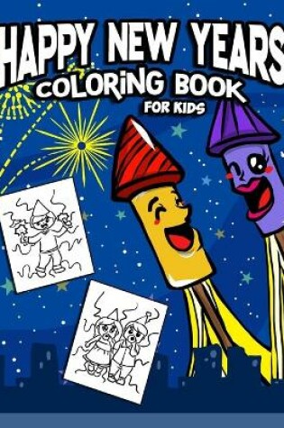 Cover of Happy New Years Coloring Book for Kids