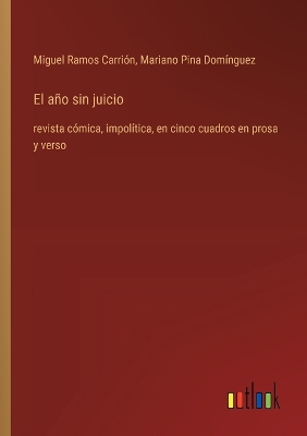 Book cover for El año sin juicio