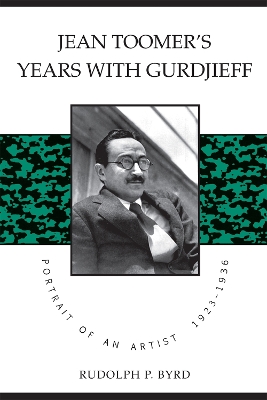 Book cover for Jean Toomer's Years with Gurdjieff