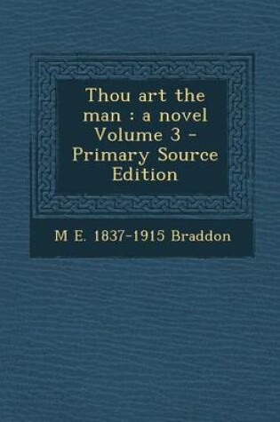 Cover of Thou Art the Man
