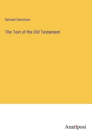 Cover of The Text of the Old Testament