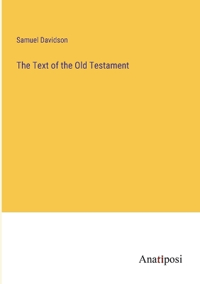 Book cover for The Text of the Old Testament