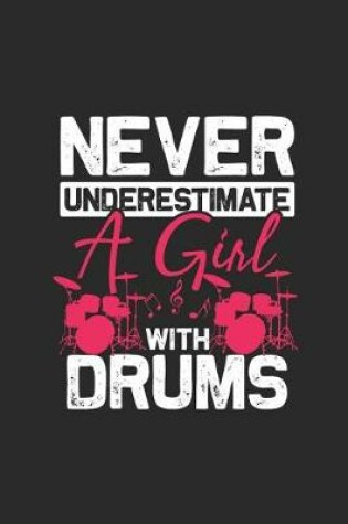 Cover of Never Underestimate a Girl with Drums