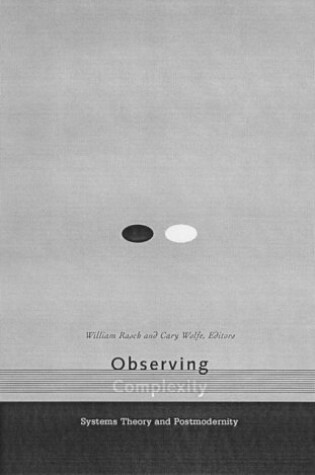 Cover of Observing Complexity