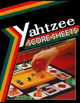 Book cover for Yahtzee Score Sheets