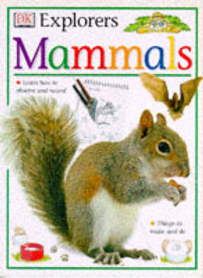 Book cover for DK Explorers Mammals
