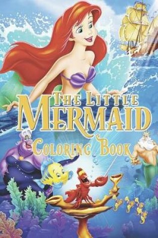 Cover of Little Mermaid Coloring Book