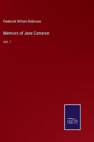 Cover of Memoirs of Jane Cameron