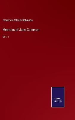 Book cover for Memoirs of Jane Cameron