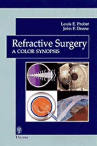 Cover of Refractive Surgery a Color Synopsis