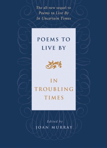 Book cover for Poems to Live By in Troubling Times