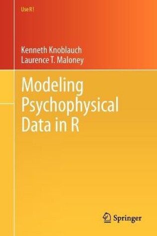 Cover of Modeling Psychophysical Data in R