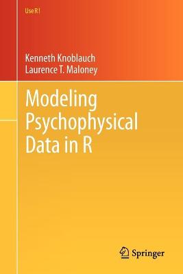 Book cover for Modeling Psychophysical Data in R